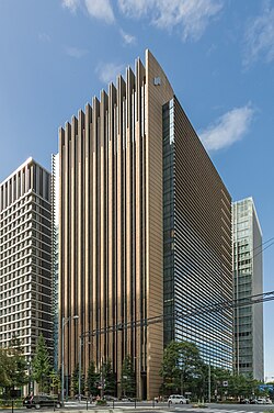 外観：三井住友銀行本店ビルディング