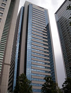 外観：本社を置くNBF品川タワー
