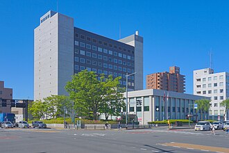 外観：秋田銀行 本店