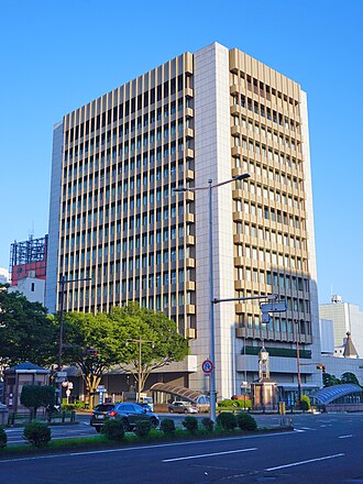 外観：七十七銀行 本店ビル（第5代）