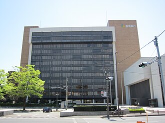 外観：群馬銀行 本店