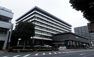 外観：足利銀行 本店