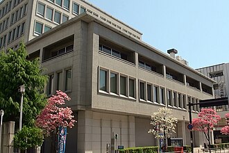 外観：山梨中央銀行 本店