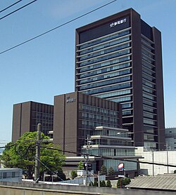 外観：しずぎん本部タワー