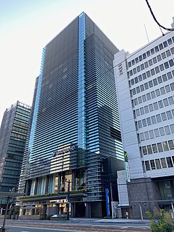 外観：ひろぎんホールディングス本社ビル（広島銀行本店）
