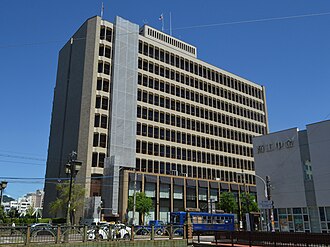 外観：十八親和銀行 本店