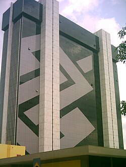 外観：ブラジリアにあるブラジル銀行本店