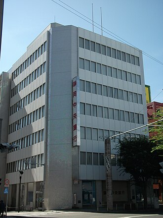 外観：静岡中央銀行 本店