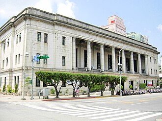 外観：台北市にある本行ビル