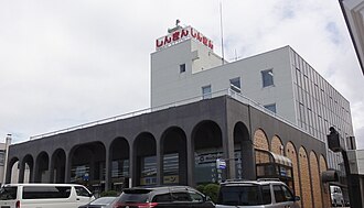 外観：道南うみ街信金 本店（江差信用金庫時代のもの）