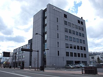 外観：遠軽信用金庫 本店
