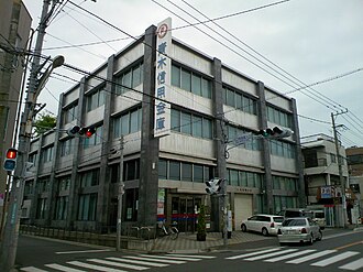 外観：青木信用金庫 本店