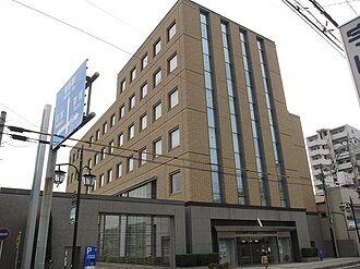 外観：中栄信用金庫 本店