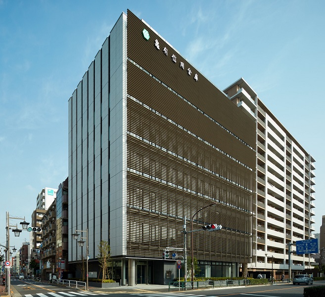 外観：亀有信用金庫 本店・本部