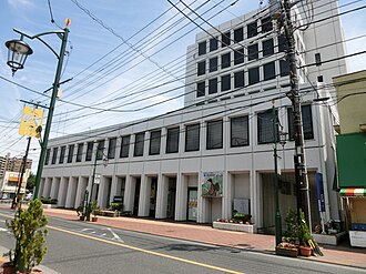 外観：青梅信用金庫 本店