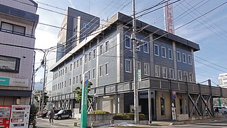 外観：アルプス中央信用金庫 本店