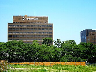 外観：岡崎信用金庫 本店