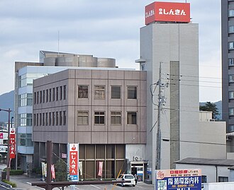 外観：島根中央信用金庫 本店