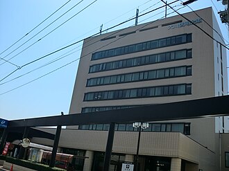 外観：大川信用金庫 本店