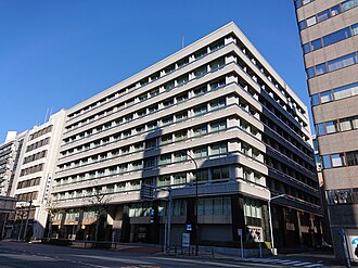 外観：本店が入居する東京証券会館