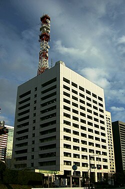 外観：東京消防信組本店が入居する東京消防庁本庁庁舎