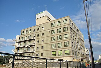 外観：かつて本所が入居していた大阪府農林会館