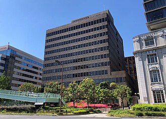 外観：本店が入居する兵庫県農業会館
