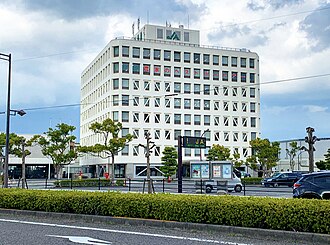 外観：徳島県信連が入っている徳島県JA会館