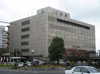 外観：以前、JA佐賀信連が入居していて、 その後、解体された旧・佐賀県農協会館