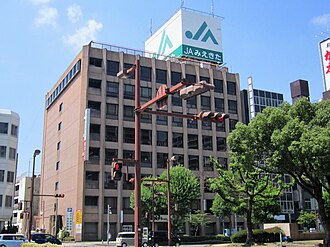 外観：三重北農業協同組合の本店