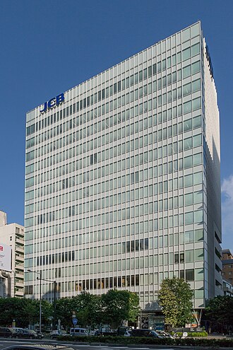 外観：JCB本社（青山ライズスクエア、東京都港区）