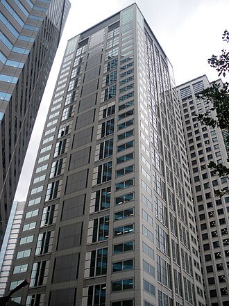 外観：品川グランドコモンズにある太陽生命品川ビル (東京都港区・本社のひとつ)
