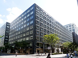 外観：東京事務所が入居する新有楽町ビルヂング